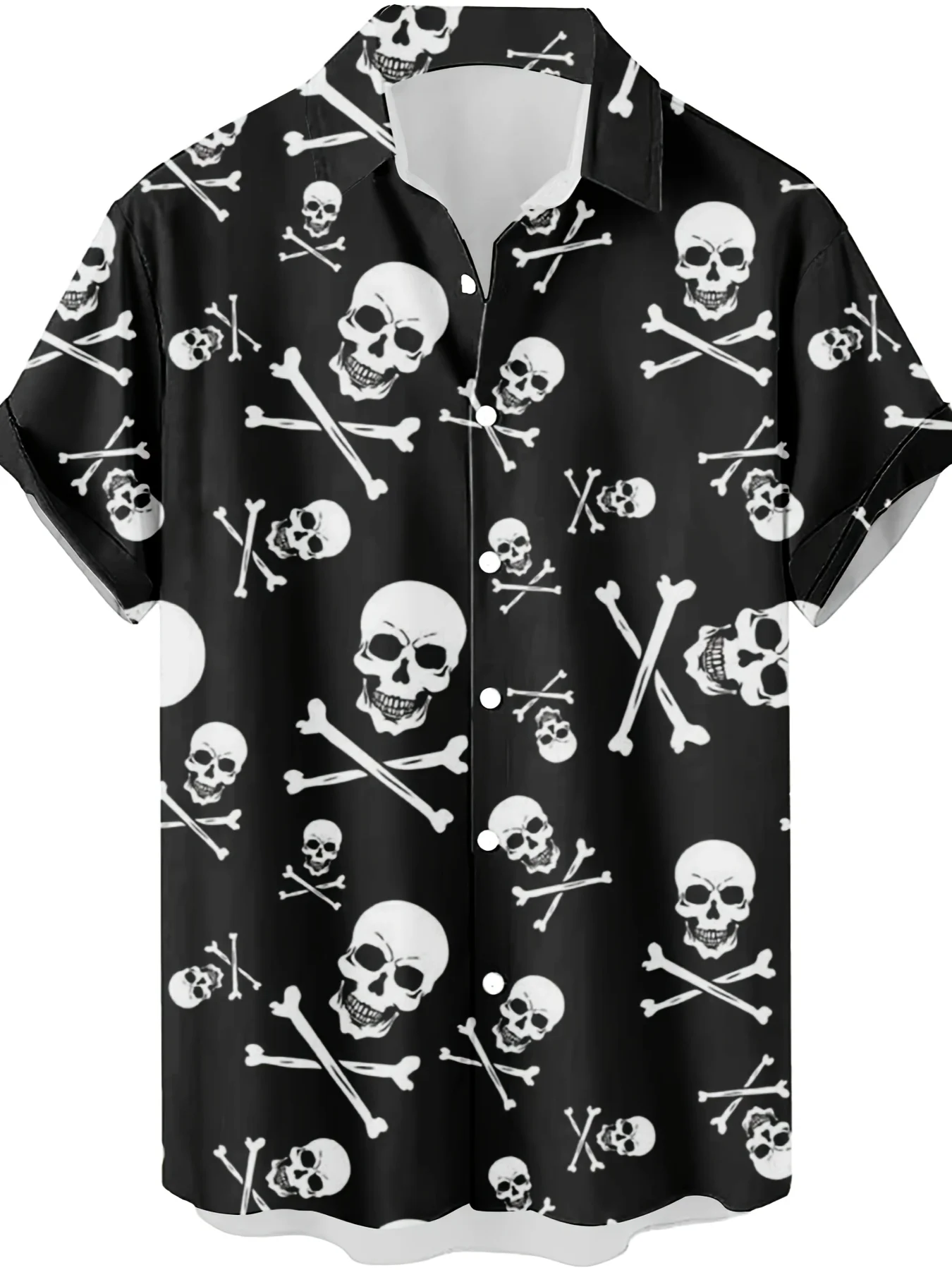Vintage Hawaiian Floral Shirt - Męska koszula hawajska w stylu vintage