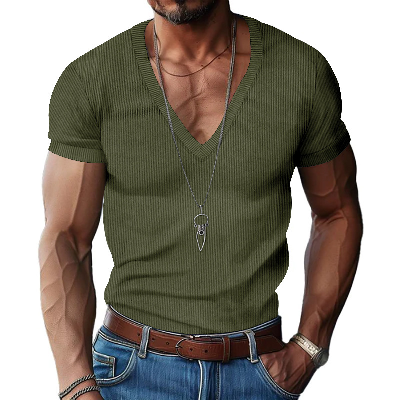 Męska koszulka z tkaniny sztru – Corduroy Button Up Shirt Men recenzja i cena