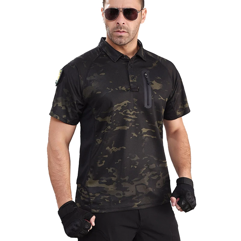 2025 letnia męska krótka koszu – Tactical Military Shirt Cargo recenzja i cena