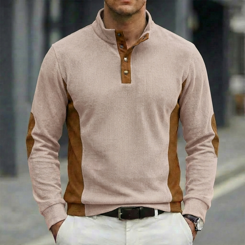 Gorąca nowość: Modna męska kos – Corduroy Button Up Shirt Men recenzja i cena
