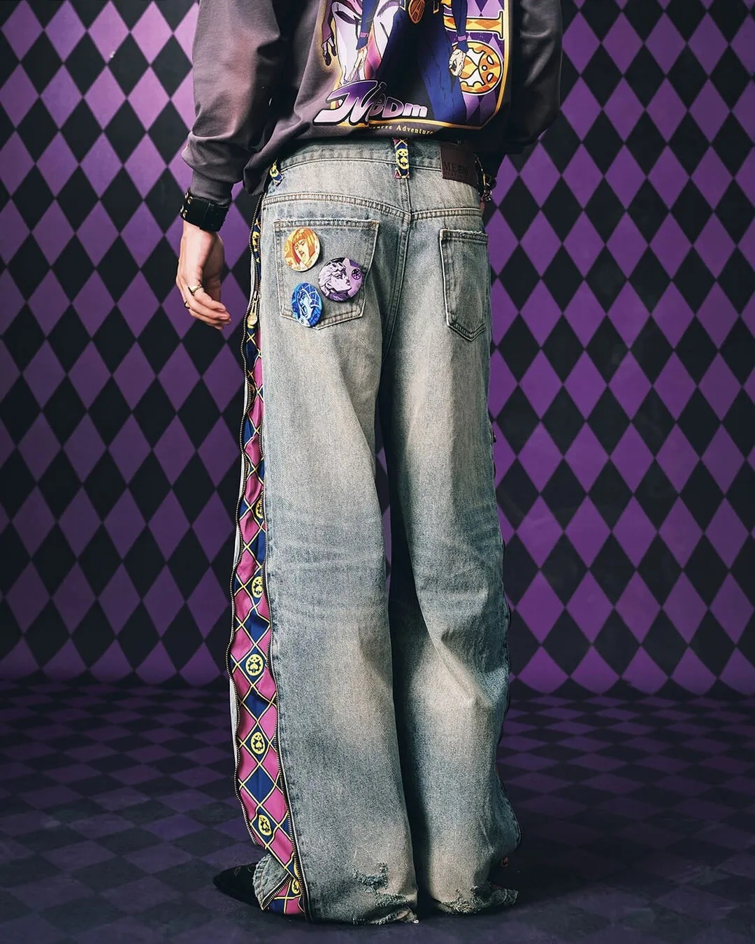 Dżinsy JoJo Anime z odpinanym  – Jeans recenzja i cena