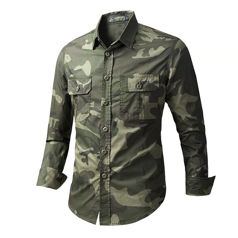 Męskie taktyczne koszule cargo – Tactical Military Shirt Cargo recenzja i cena