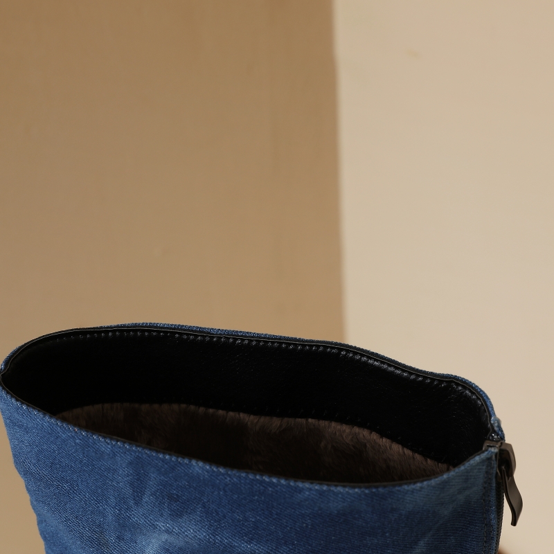 Blue Jeans Knee High Boots Wom – Jeans recenzja i cena