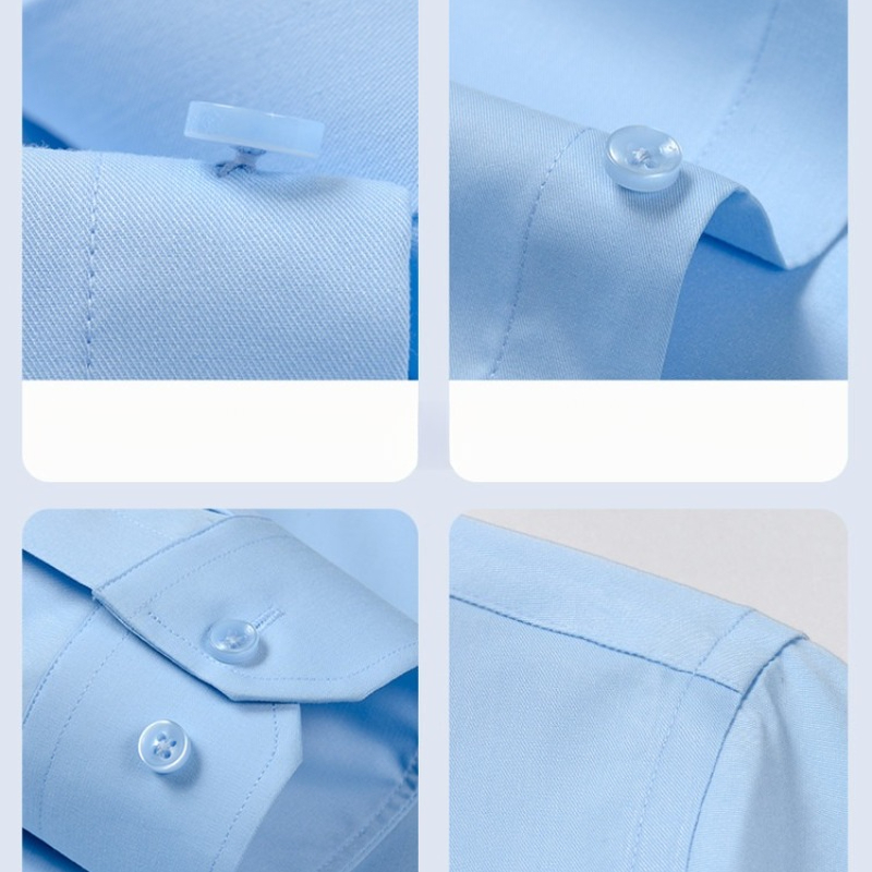 Męska koszula z długim rękawem – Breathable Bamboo Fiber Shirt Non Iron recenzja i cena