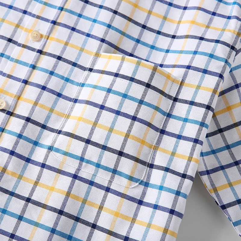 Męskie koszule 100% bawełna, d – Oxford Cotton Casual Shirt Business recenzja i cena