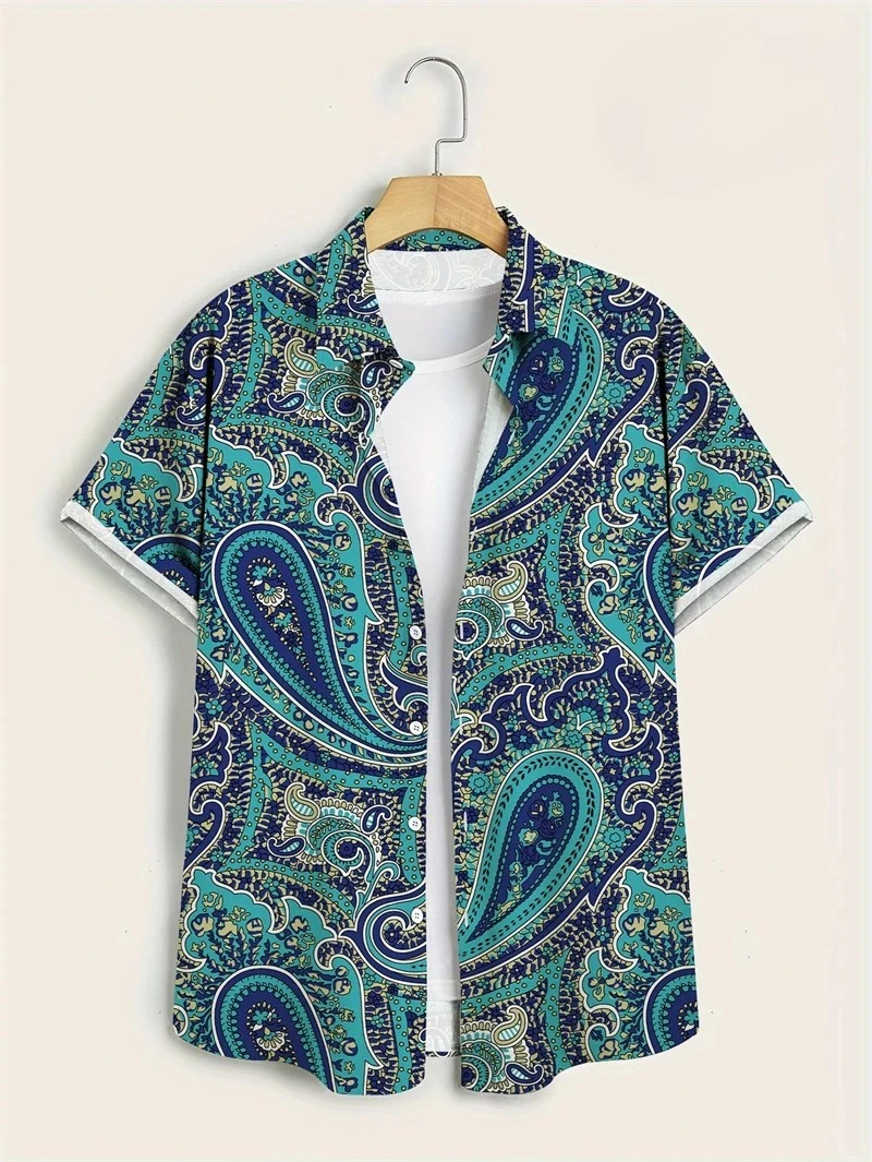 Fioletowa Koszula Hawajska z K – Vintage Hawaiian Floral Shirt recenzja i cena