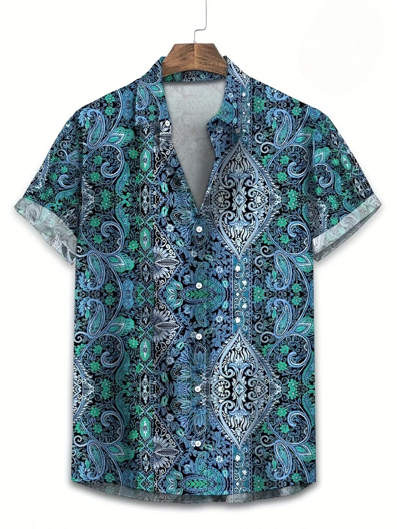 Fioletowa Koszula Hawajska z K – Vintage Hawaiian Floral Shirt recenzja i cena