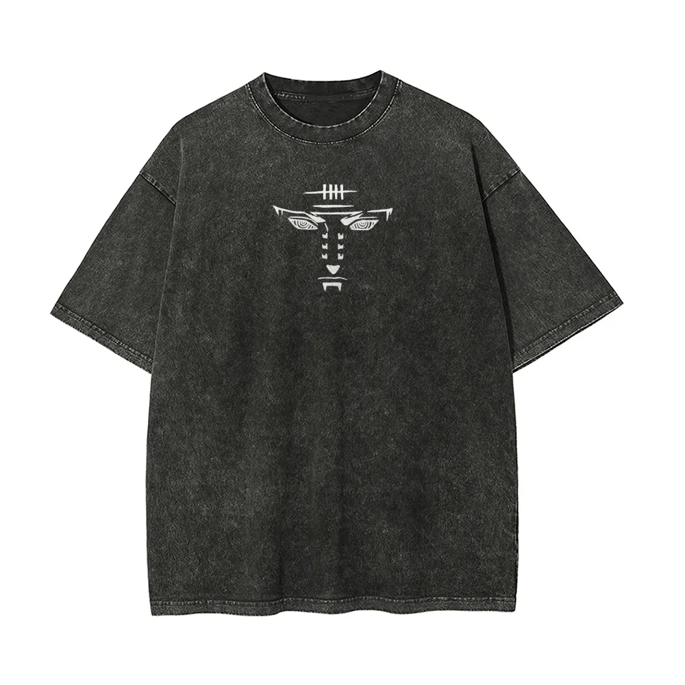 Koszulka Naruto Pain Rinnegan  – Acid Wash Vintage Graphic T Shirt recenzja i cena