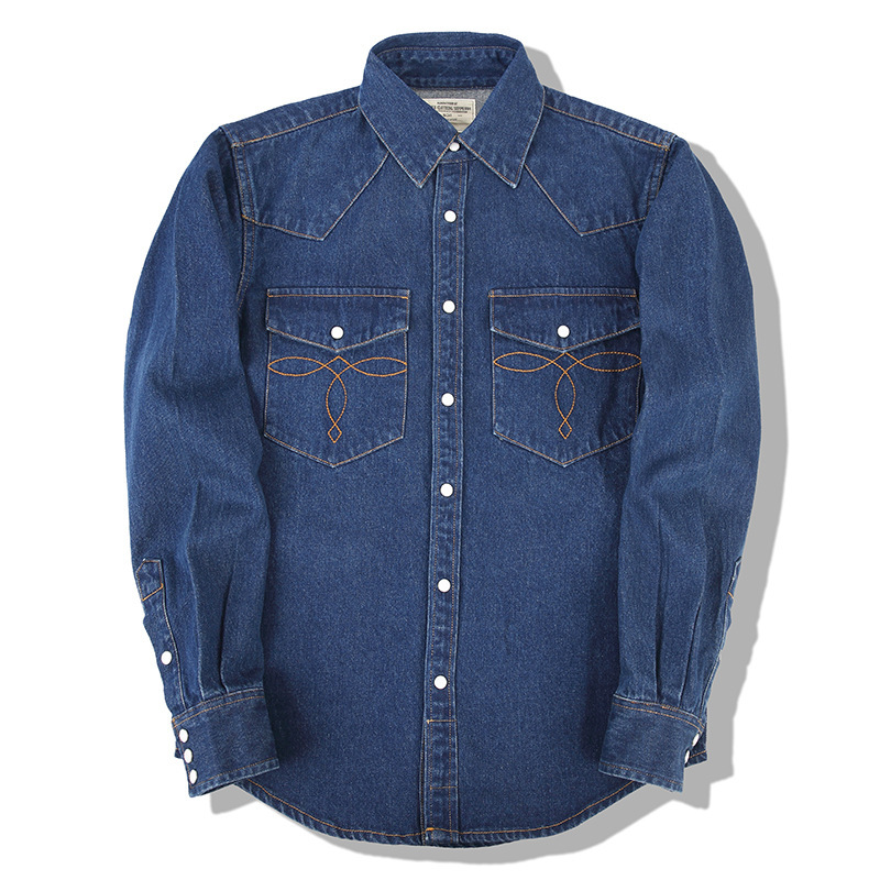 Koszula męska American Wash Vi – Mens Western Denim Pearl Snap Shirt recenzja i cena