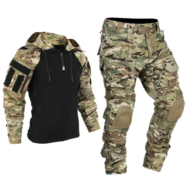 Męskie taktyczne uniformy wojs – Tactical Military Shirt Cargo recenzja i cena